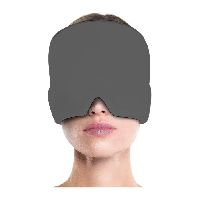 Instant Migraine Relief – Cold Compress Gel Hat for Headaches, Sinus & Stress