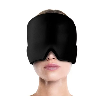 Instant Migraine Relief – Cold Compress Gel Hat for Headaches, Sinus & Stress