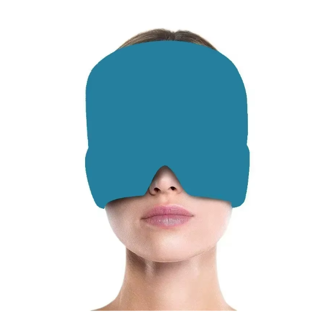 Instant Migraine Relief – Cold Compress Gel Hat for Headaches, Sinus & Stress