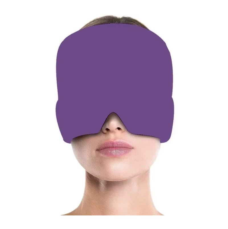 Instant Migraine Relief – Cold Compress Gel Hat for Headaches, Sinus & Stress